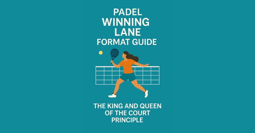 Padel Winning Lane Format Guide: The King and Queen of the Court Principle